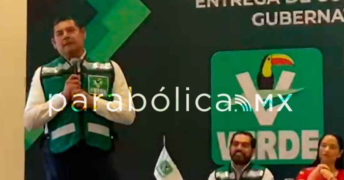 Confirma PVEM candidatura de Armenta