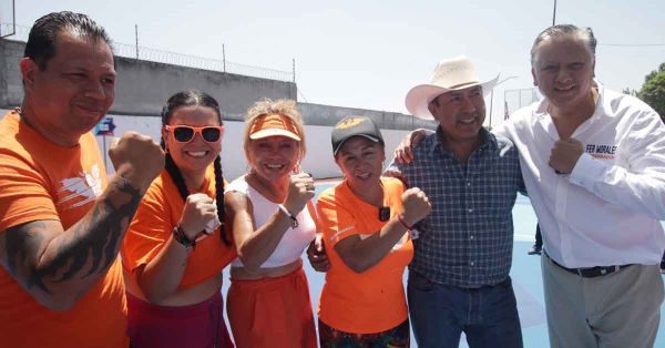 Fernando Morales y Sof&iacute;a Pezzat impulsan el deporte en Puebla