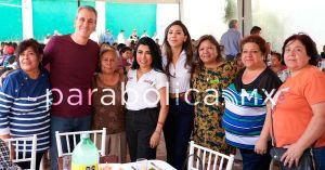 Conviven Pepe Chedraui y Nora Merino con estructuras del Distrito Federal 12