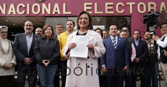 Denuncia Gálvez a Sheinbaum ante el INE por presunto desvío de recursos