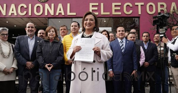 Denuncia Gálvez a Sheinbaum ante el INE por presunto desvío de recursos
