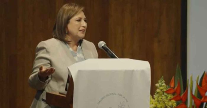 Promete Gálvez a Iglesia Católica traer paz a México