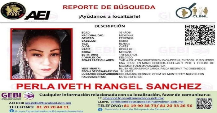 Confirman que restos &oacute;seos hallados en NL son de pareja de expolic&iacute;a de Fuerza Civil