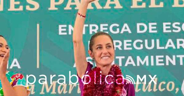 "Vamos a consolidar todos los Programas del Bienestar", reitera Sheinbaum en Oaxaca