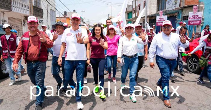 Recorre Pepe Chedraui la Junta Auxiliar de la Libertad