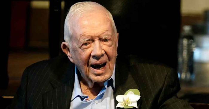 Fallece Jimmy Carter a los 99 a&ntilde;os