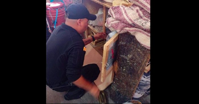 Decomisa SSP bolsas con &quot;Cristal&quot; en el CERESO de Cholula