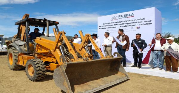 Inicia construcci&oacute;n de la Subcomandancia de Seguridad del tramo carretero Virreyes-Tenextatiloyan-Teziutl&aacute;n