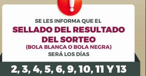 Inicia última semana para Sorteo del SMN