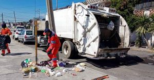 Ajustan horarios de recolección de basura en Puebla capital
