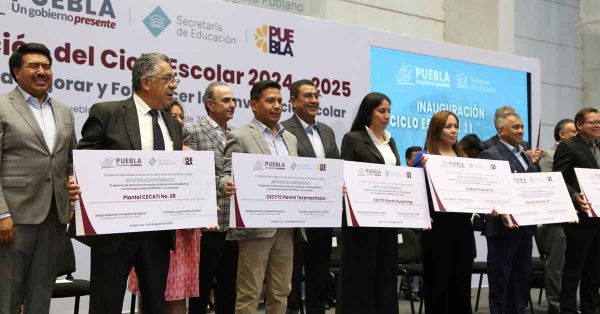 Preside Sergio Salomón el inicio de la Estrategia de Convivencia Escolar