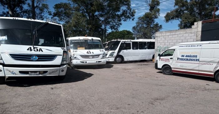 Aplican pruebas toxicológicas a 122 choferes de las rutas 44 y 45A