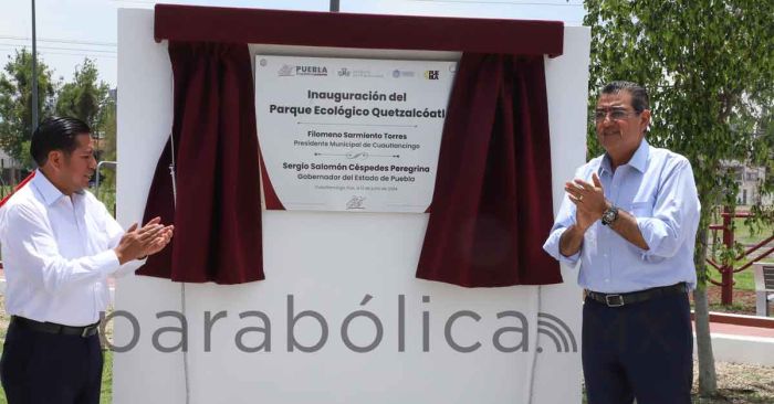 Entrega Sergio Salom&oacute;n Parque Ecol&oacute;gico Quetzalc&oacute;atl