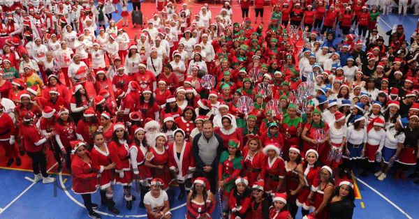 Realizan Festival de Activación Física Navideño