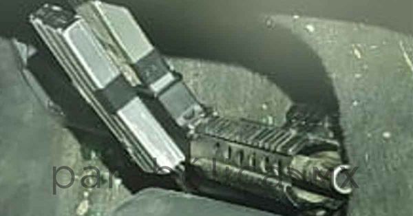 Asegura GN un arma larga y un vehículo en Acatzingo