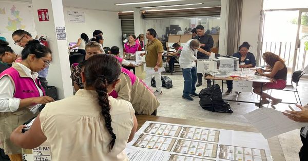 Inician consejos del INE en Puebla los cómputos distritales