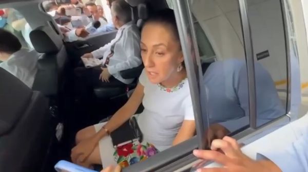 “Aprendiendo mucho”: Sheinbaum en gira de AMLO