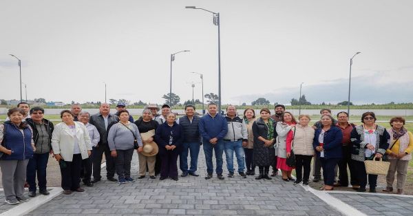 Entregan nuevo panteón en San Andrés Cholula