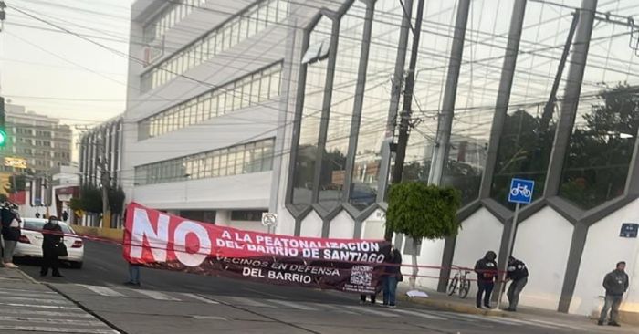Desestima Infraestructura municipal manifestación contra peatonalización de Santiago