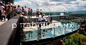 Cae niño de 2 años desde el Mirador de Cristal de Atlixco