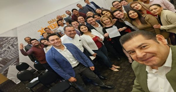 Fortalece Armenta la unidad e impulsa la conciliación política en Puebla