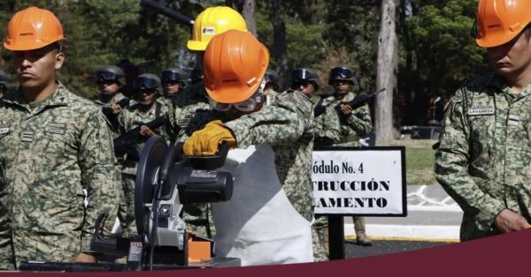 Incautan en Puebla material bélico, ya fue destruido