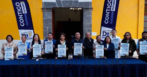 Presentan "Salud a tu hogar, adultos mayores" en San Andr&eacute;s Cholula
