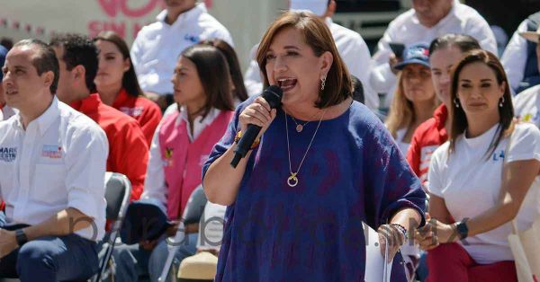 Xóchitl Gálvez se encomienda a Dios para ganar la elección