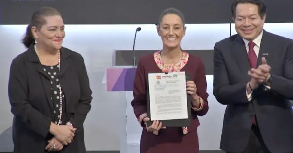 "Son falsos e hipócritas" asegura Sheinbaum a opositores