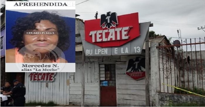 Detienen a La Meche, acuchilló y mató a Adamary en bar de Xicotepec