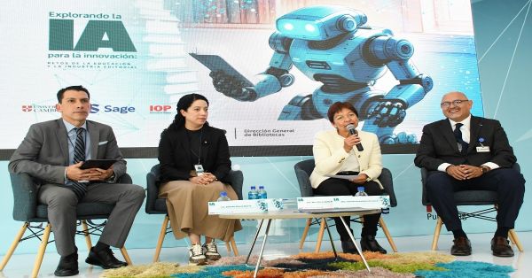 Abordan en la BUAP el impacto de la IA en la educación e industria editorial