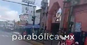 Atropella y mata  transporte público a mujer frente al mercado Morelos