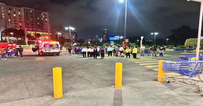 Reportaron una fuga de gas en Walmart de las Ánimas