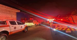 Consume el fuego una recicladora en La Resurrección