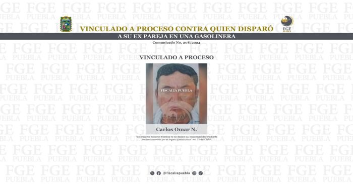 Detienen a Carlos Omar N. por su presunta responsabilidad en un feminicidio