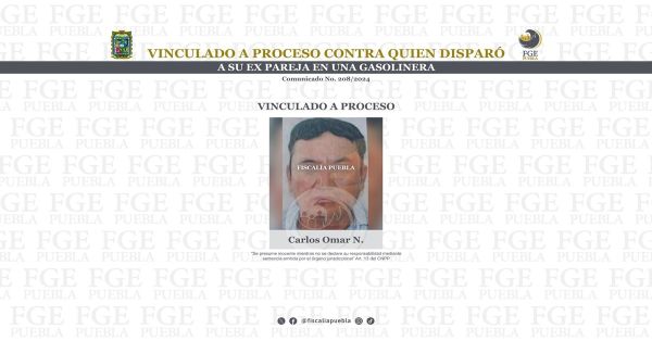 Detienen a Carlos Omar N. por su presunta responsabilidad en un feminicidio