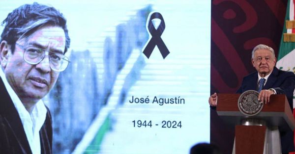 Lamenta AMLO deceso del escritor José Agustín