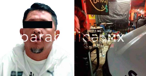 Capturan en Puebla a "El Buchanas”, sujeto ligado al ataque al bar Bling Bling en EdoMex