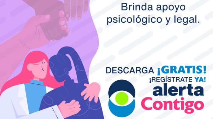 Atiende &quot;Alerta Contigo&quot; violencia contra las mujeres