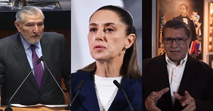 Pide Sheinbaum &ldquo;Cabeza Fr&iacute;a&rdquo; a Ad&aacute;n Augusto L&oacute;pez y a Ricardo Monreal