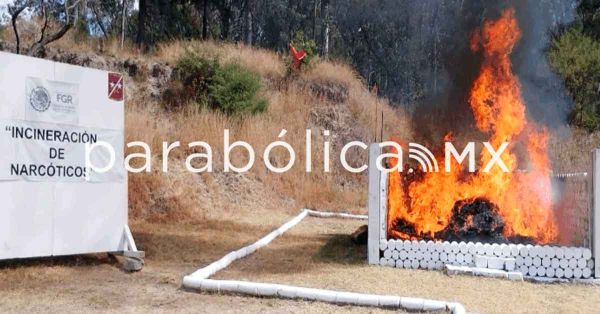 Mantienen Ejército Mexicano y FGR combate al trasiego de drogas en Puebla