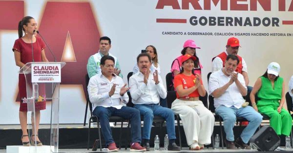 Confía Olivia Salomón en victoria de Morena
