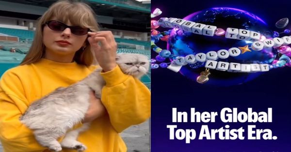 Reconocen a Taylor Swift como la ‘Mejor artista del mundo’ en Spotify Wrapped 2024