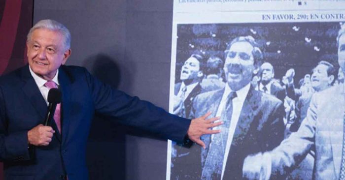 Promete AMLO informe de irregularidades en el Poder Judicial