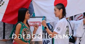 Respalda Armenta a Gaby “La Bonita” Sánchez previo a su defensa del título