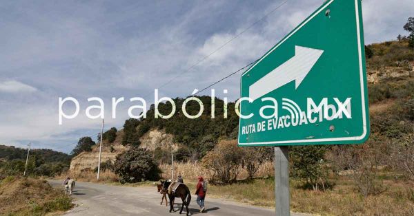 Lista la ruta de evacuación de Paso de Cortés