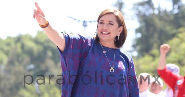 Habrá &quot;nueva era&quot; de prosperidad: Xóchitl en Puebla