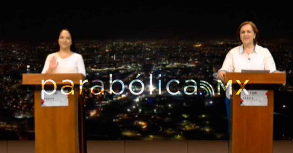 Debaten Liz Sánchez y Ana Teresa Aranda por el Senado