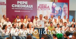 Presenta Pepe Chedraui a su planilla de regidores