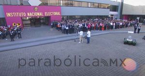 Con Ceremonia Cívica, INE da inicio al proceso electoral